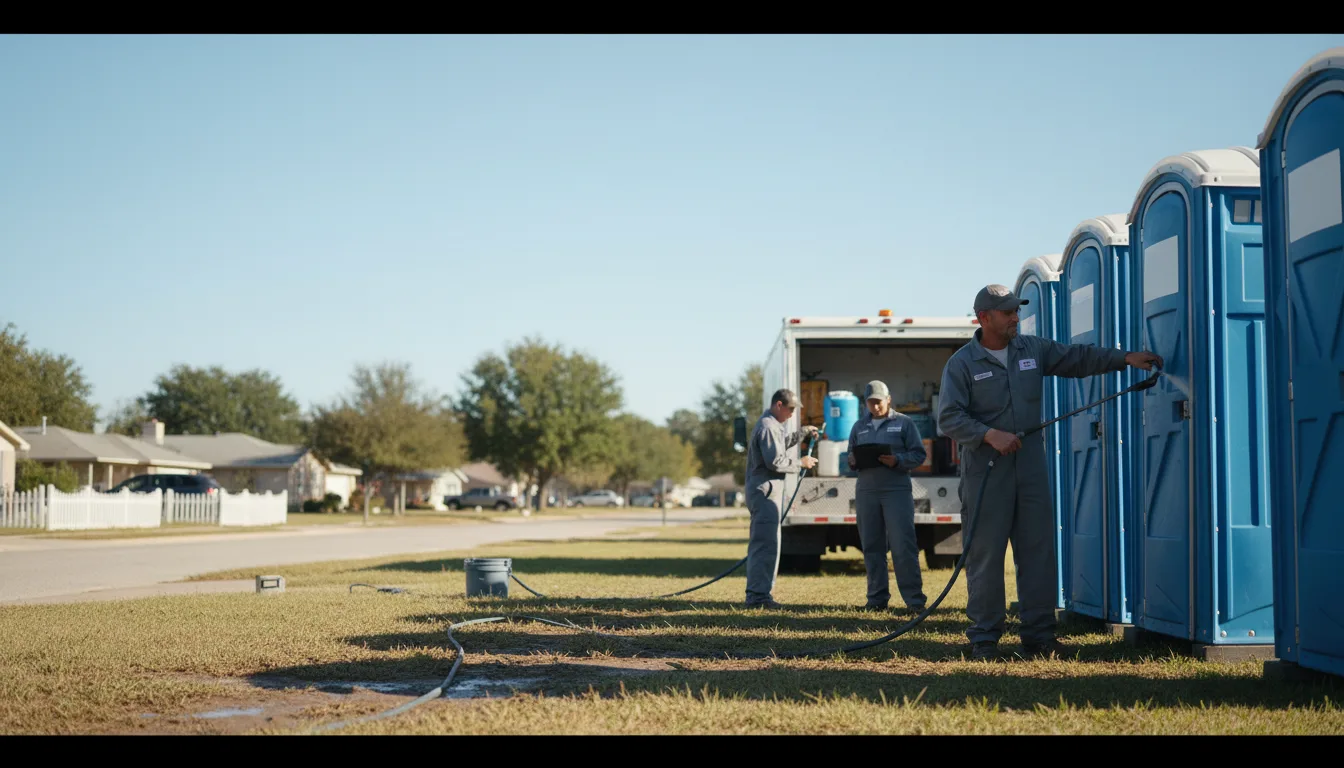 Long-Term Portable Toilet Rental in Brownell, KS near me